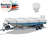 14FT Jon Boat With Motor Cover, 1200D Pu Waterproof Heavy Duty Mooring. Fixed Price $108.71.