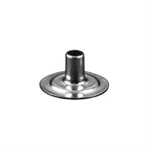 Snap Button Fastener Eyelet, 11/64" Barrel Length, Nickel Brass (qty: 100). Fixed Price $18.42.