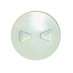 Marpac Screw Out Marine Deck Plate White Texture Lid 7-0624 Boat Storage Md. Fixed Price $16.99.