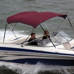 Shademate OV80243OY Bimini Top Sunbrella Fabric & Boot, 6'L, 46/54"H, 85"-90"W. Fixed Price $150.00.