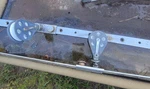 Pearson 30 Jib/genoa Track, Port And Starboard, With Fair Lead Pulley. Fixed Price $125.00.
