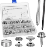 "canvas Button Kit 228 Piece - Marine Grade Stainless Steel Snaps Fabri... Fixed Price $36.99.