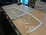 Chaparral 307 (2017) Hard Top E/f Connector Window White Marine Boat. Fixed Price $79.95.