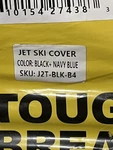 Seal Skin Cover Heavy Duty Jet Marine Grade J2T-BLK-B4 (B20). Fixed Price $60.00.