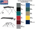 7.6OZ Boat Bimini Top 3 Bow Nautic Star 211 Angler Sport Deck 2016-2017. Fixed Price $596.74.