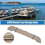 Square Tube Bimini Top Storage Boot With Light Hole 91"-96" 600D Beige Set. Fixed Price $47.02.