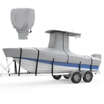 Boat Cover 1200D Waterproof Heavy Duty -22 Beam 106 Gray Rvmasking Upgraded. Fixed Price $369.99.
