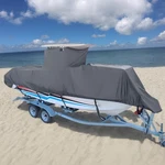 420D Heavy Duty Center Console T-top Boat Cover 20-22FT 22-24FT Gray New. Fixed Price $84.83.
