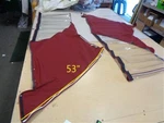 Rinker 296 (2011 - 2012) Radar Arch Side Curtain Pair (2) Burgundy Marine Boat. Fixed Price $67.96.