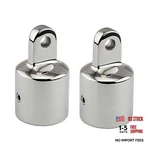 2-PACK 316 Stainless Steel 7/8" Bimini Top Eye End Caps Marine-grade. Fixed Price $21.37.