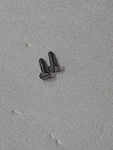 New York Standard Size Pocketwatch Case Screws White Round -----A-178. Fixed Price $5.95.