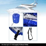 Boat Cover Waterproof 17FT -19FT Heavy Duty Beam 95" Storage Bag Dark Blue. Fixed Price $30.77.