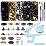 514 Pieces Snap Fasteners Kit, Stainless Steel Leather 5/.... Fixed Price $35.19.