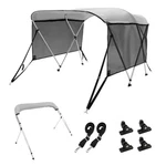 Vevor 3 Bow Bimini Top Detachable Mesh 600D Polyester. Fixed Price $209.99.