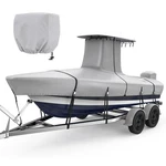 Fonzier T-top Boat With Motor Cover, 1400D Heavy Duty Waterproof Tear-r.... Fixed Price $279.54.