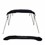 Sea Boss Boat Bimini Top 1850565 235 / 255 Black 67-71 Inch. Fixed Price $451.94.