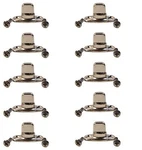 Dot Brand Twist Lock Fastener, Regular Height W/ #6 1/2" Mounting Screws, 10 Pc.. Fixed Price $19.79.