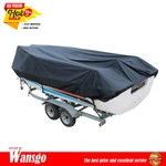 Pu 600D Boat Cover 17-19' 96" 600*285CM Black Fit V-hull,tri-hull, Runabout. Fixed Price $40.19.