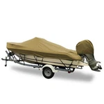 Boston Whaler 14 Dauntless Custom Boat Cover Carver 10344A Toast Sunbrella. Fixed Price $740.00.