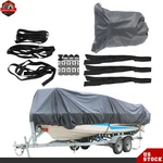 14/15/16FT Boat Cover 3 Layers 90" Waterproof Heavy Duty Fabric W/cotton Lining. Fixed Price $27.67.