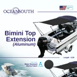 Oceansouth Bimini Extension Kit Airflow Boat Shades 67" 82" - Black. Fixed Price $174.31.