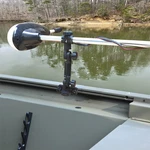 Brocraft Motor Stabilizer Mount For Boat Gunnel Track System/trolling. Fixed Price $80.44.