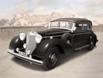 Type 770K Touring Car With Open Cover, Wwii German Leader's 1:35 Model Kit. Fixed Price $49.81.