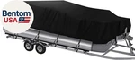 Trailerable Boat Cover Waterproof Heavy Duty Marine Grade Polyester Canvas Fits. Fixed Price $110.91.