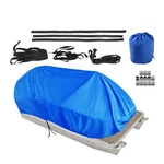 Boat Cover 21-24FT Waterproof Heavy Duty Pontoon Outdoor Uv Rain Dust Protection. Fixed Price $37.23.