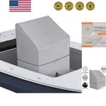 Boat Center Console Cover 600D Waterproof Marine Grade For Carolina Skiff, Bo.... Fixed Price $75.99.