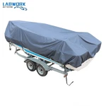 New Heavy Marine Boat Cover Grade Polyester Canvas Trailerable Waterproof 600D. Fixed Price $43.37.