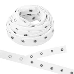 Mandala Crafts Metal Snap Tape For Sewing By Buttons 3 Yards, White. Fixed Price $16.73.