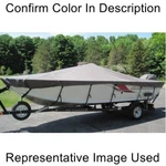 Carver 71222S-11 Styled-to-fit Travel Boat Cover 7.6 Oz. Sun-dura Mist Gray New. Fixed Price $422.32.