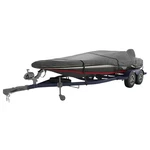 Seal Skin Covers Gray 21.6-22.6FT Boat With 96IN Beam Width. Fixed Price $152.00.