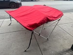 1994 Four Winns 195 Sundowner Boat Bimini Top Cover Canvas Only!!! No Poles. Fixed Price $150.00.