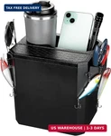 Kemimoto Boat Caddy Organizer With Cup Holder, Openable Box Cover And Bottom Sto. Fixed Price $48.08.