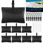 8 Pack Boat Sand Mooring Kit, Weighted Bags For Covers.... Fixed Price $40.15.