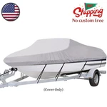 Trailerable Boat Cover- 17'-19' Heavy Duty Waterproof Tarp Covers. Fixed Price $69.99.