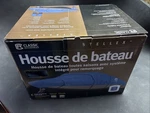 Classic Accessories Stellex Blue Cover, Model Boats 16'- 18.5' 98" W. Fixed Price $79.95.