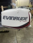 Evinrude Brp Etec 75HP 90HP White Motor Cover Cowl Hood 0285672 350952. Fixed Price $399.99.