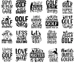 Golf Theme Car Window Decal (please Read Description For Details). Fixed Price $9.99.