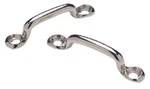 Seachoice Nickel Plated Brass Wire Eye Straps (2 Per Pack) 28841. Fixed Price $9.95.