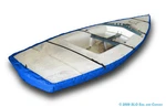 Tasar Sailboat - Hull Cover Sunbrella Pacific Blue Bottom. Fixed Price $437.46.