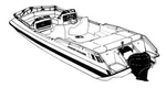 7.6OZ Boat Cover Godfrey Hurricane Sundeck Sport Ss 196 I/o All Years. Fixed Price $525.37.