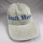 South Manitou Hat Mens One Size Beige Strapback Cap Embroidered Cobra. Fixed Price $16.00.