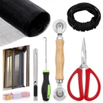 Tanstic 7PCS Window Screen Mesh And Door Repair Tools Kit, 47''W X 98'.... Fixed Price $25.16.
