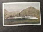 Paddle Steamer St. John, Hudson River People's Line Naval Cover Unused Postcard. Fixed Price $9.99.