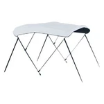 Carver Covers 403WV 6' X 73"-78" White Vinyl 3-BOW Bimini Canvas. Fixed Price $149.15.