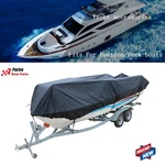 V-hull Runabouts Boat Cover 11-13FT 14-16FT 17-19FT 20-22FT 90''-100'' 210D. Fixed Price $21.36.
