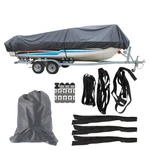 14-16 17-19 20-22FT V-hull Runabouts Trailerable Fishing Ski Bass Boat Cover. Fixed Price $26.60.